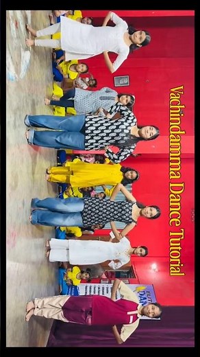 DanceTutorial :Vachindamma song Choreograph by Anindita Roy Here’s a glimpse from my tutorial.