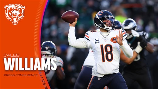 Caleb Williams discusses Bears' performance in Black Friday win | Press Conference