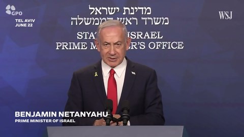 Watch: Netanyahu Thanks Trump After U.S. Bombs Iran’s Nuclear Sites