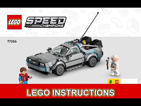 LEGO 77256 Time Machine from Back to the Future | Building Instructions