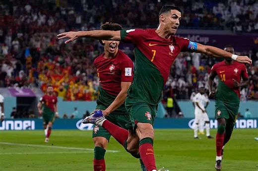 Cristiano Ronaldo makes history: First man to score in five World Cups!