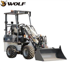 [Hot Item] Wolf 750 Mini 600kg Mini Hoflader with Wider Tires