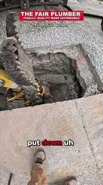 Sewer Repair Completed