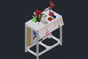 Sinh viên FPT Polytechnic Cần Thơ chế tạo thành công mô hình cánh tay robot SCARA phân loại sản phẩm theo màu sắc - Cao Đẳng FPT Polytechnic
