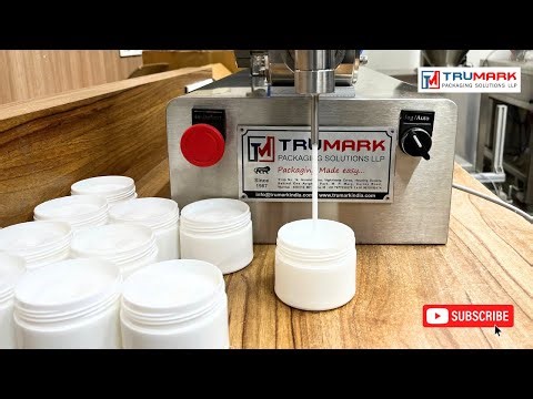 Body Lotion Filling Machine | Piston Filler