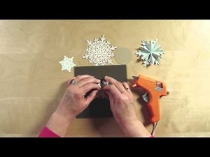 DIY Snowflake Ornaments for Holiday Crafts | Festive Flurry Ornament Kit by Stampin' Up!