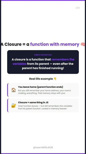 POV: Interviewer asks "What are Closures?" 🔐😶#JavaScript #Closures #JSInterview #CodingShorts