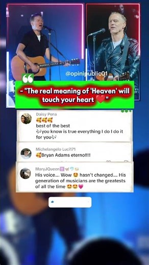 "HEAVEN"~ Bryan Adam #bryanadams #trending #music