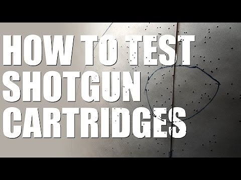 Shotgun cartridge test... your shooting will improve