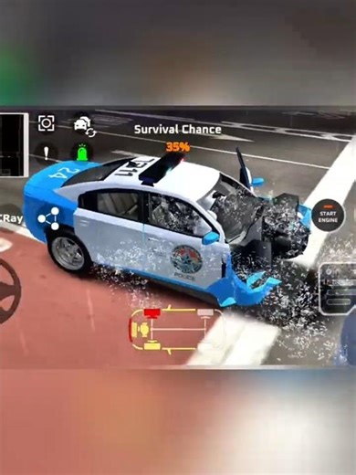 Drive CSX - High Speed Crashes and Stunts : Ultimate Car Crash Simulator #58 Shorts 7