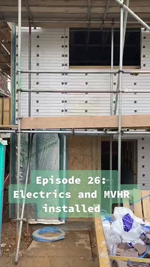 Episode 26: Electrics and MVHR #construction #mvhr #home #selfbuild #DIY