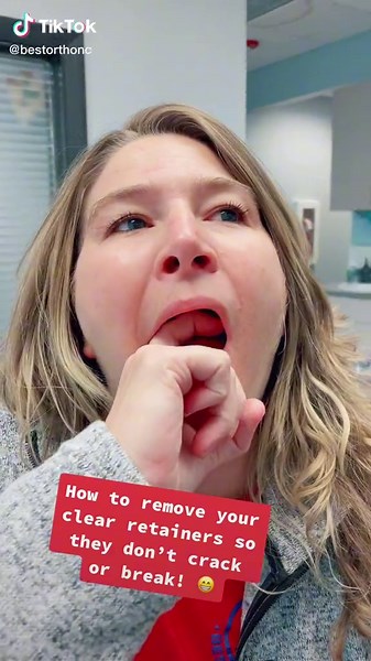 Tips for Safely Removing Your Clear Retainers
