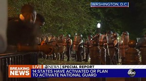 "This is a tense setting." ABC's Mary Bruce reports live from Washington, D.C., near The White House. LIVE UPATES: gma.abc/2Al4ehI | Good Morning America