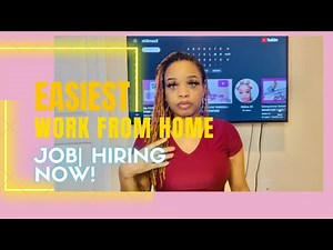 EASIEST WORK FROM HOME JOB TO GET|HIRING NOW| THEY SEND EQUIPMENT! 💰