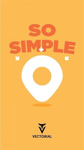 Simple Way to Make a Location Pin (Illustrator Hack)