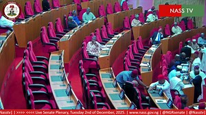 40K views · 2K reactions | Live Senate Plenary Tuesday, 2nd of December, 2025. | Nigerian Senate | Facebook