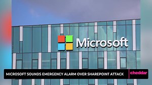 Microsoft has issued an urgent security alert this weekend after discovering attackers exploiting a critical zero‑day vulnerability—nicknamed “ToolShell”. | cheddar news