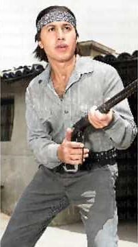 Michael Ansara, I'll take the warrant now, Law of the Plainsman, 1959