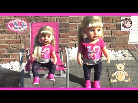 BABY BORN SISTER ♥ Hier kommt die große Schwester ♥ Interaktive Puppe Unboxing | Zapf Creation