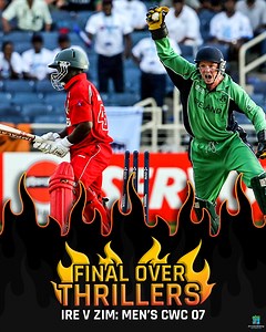 Final Over Thrillers: Ireland v Zimbabwe | CWC07