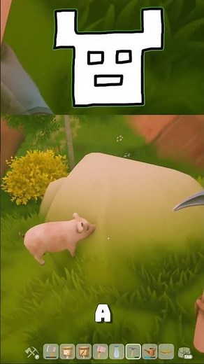 I Found the CUTEST Pig in SOLARPUNK! 🐷 #shorts #gaming #games #letsplay