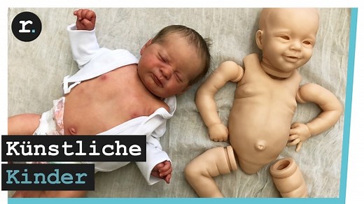 Reborn-Babys sind Puppen, die wie echte Babys aussehen und sich auch so anfühlen. Viele der "Mütter" behandeln sie wie ihre leiblichen Kinder. | funk