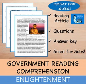Enlightenment - Reading Comprehension Passage & Questions