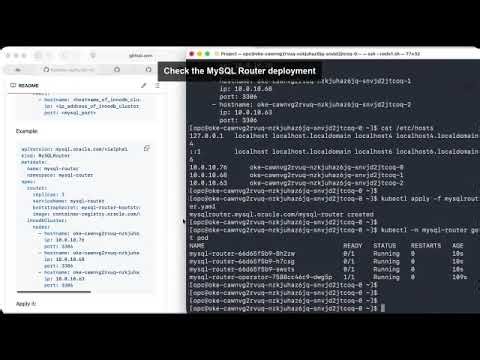 Deploying MySQL Router on Kubernetes with a Kopf Operator