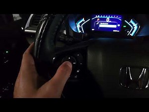 How to reset the maintenance light on a 2024 Honda Odyssey.