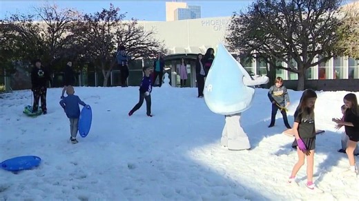 Snow week begins at the Arizona Science Center