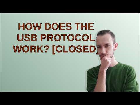 Electronics: How does the USB protocol work? closed