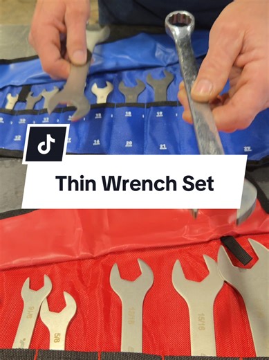 Thin Wrench Set for Tight Spaces: 19-Piece Collection
