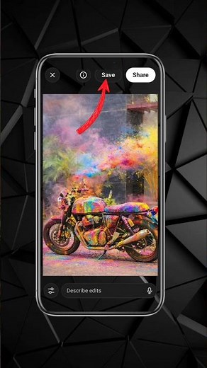 Holi Chatgpt Prompt Bike & Car Photo Edit #edit #tutorial