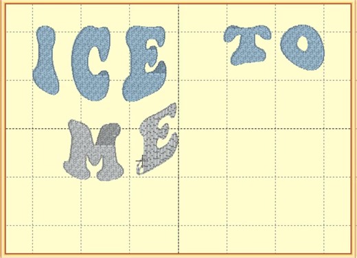 Ice to Meet You Embroidery Design File, Groovy Winter Embroidery, Trending Embroidery File, Trendy Winter, Cute Winter, Snowy Embroidery - Etsy