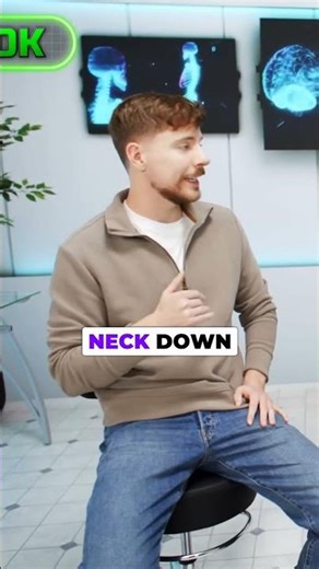 Paralyzed Man Controls Computer With His Mind Using $10K Neuralink 🧠 #shorts #shortsfeed #mrbeast