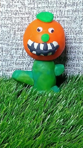 Orange monster anomaly #shorts #miniature #orangemonster