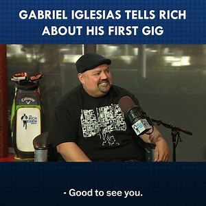 Gabriel Iglesias Was Not Prepared for His First Gig | The Rich Eisen Show 🎙 | The Rich Eisen Show