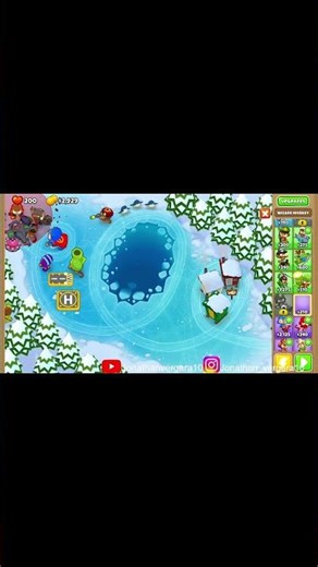 bloons tower defense gameplay #bloonstowerdefense #viral #viralvideo #game #gameplay #videogame