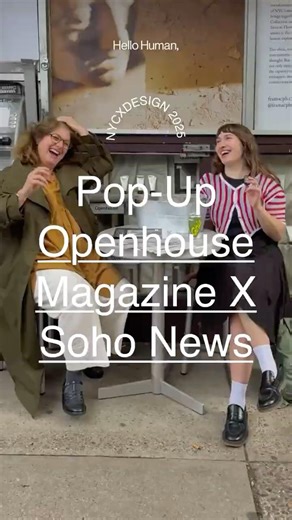 Pop-Up Openhouse Magazine X Soho News