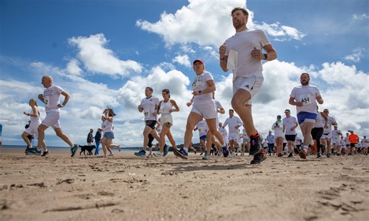 21 great pictures as hundreds of runners compete in Chariots of Fire beach race in St Andrews
