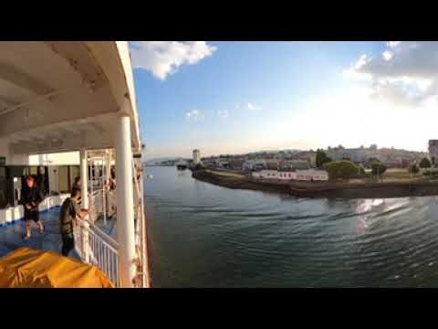 Arriving at Devonport on Spirit of Tasmania [360 4K]