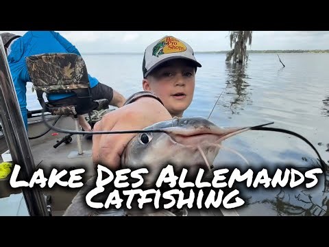 Lake Des Allemands Catfishing! ( Catch & Cook )