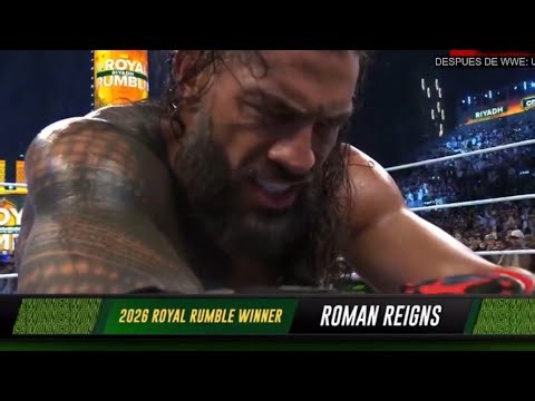 Roman Reigns Wins Men's WWE Royal Rumble 2026