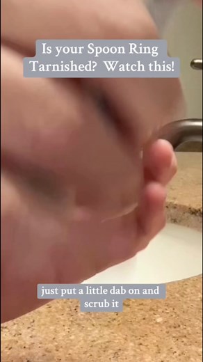 Do you have a spoon ring that has tarnished? There are my favorite ways to get them cleaned up like new again. | Love Always - Spoon Rings