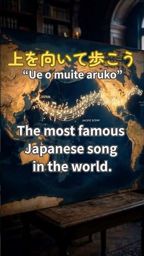 上を向いて歩こう/坂本九【日本の童謡、唱歌＆歌謡】Sukiyaki (Ue o Muite Arukō) – The Beautiful Japanese Song of Hope #music