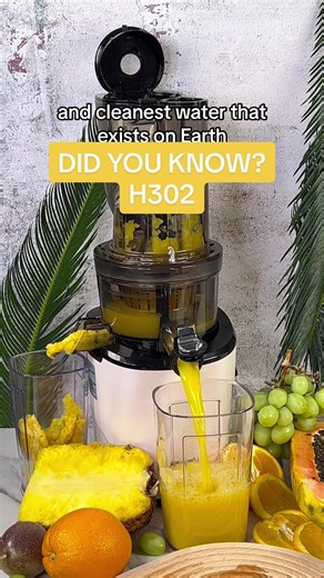 Did you know? The water inside of fruit and vegetables is the purest, healthiest, and cleanest water that exists on Earth known as H302. #didyouknow #fruit #water #h302 #juicing #juicingtutorials