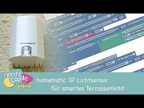 Einrichten eines Homematic IP Lichtsensors und Nutzung in ioBroker