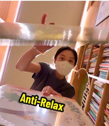 Experience Anti-Relax ASMR in the Bookstore