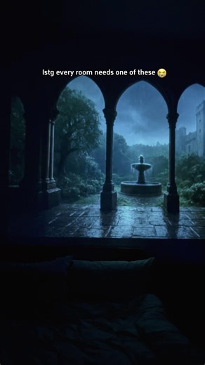 Do you dare to believe that this window is fake? #projector #fakewindow #miniprojector #darksouls