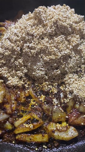 POV: Quinoa reveal for lunch and dinner Chicken Broth! Olive oil #shorts